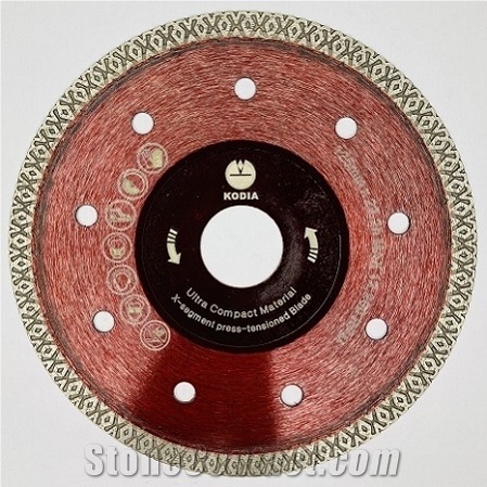 UCXP Ultra Compact X- Segment Press-tensioned Saw Blade
